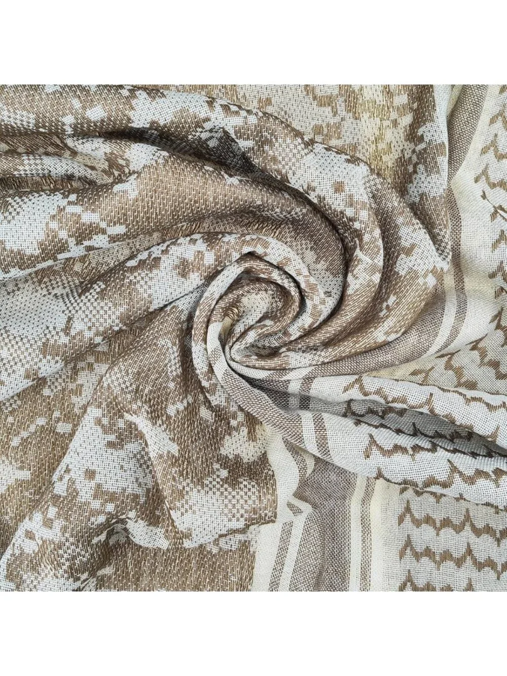 Tactical Desert Shemagh Scarf | 100% Cotton Keffiyeh Wrap for Men & Women